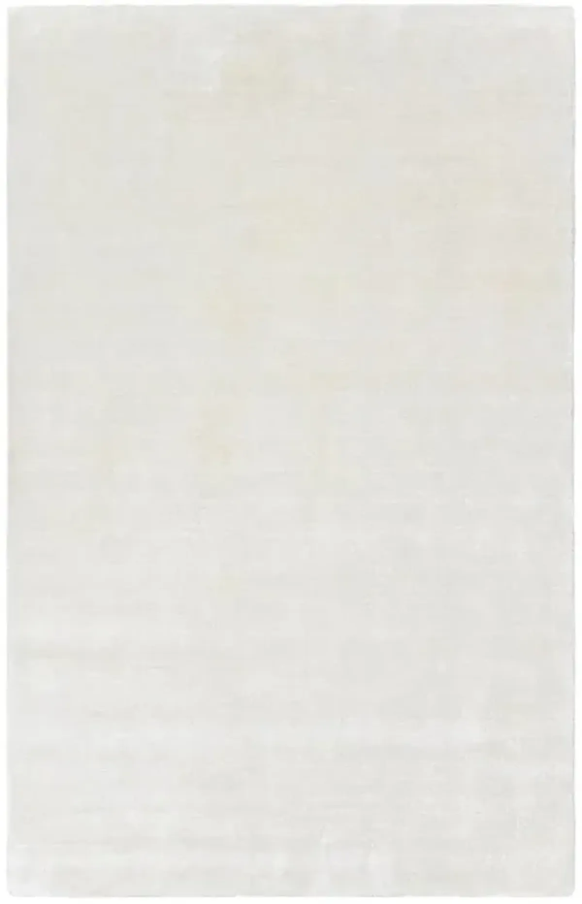 Levian Modern Classic White Linen Solid Rug - 2'6"x10'