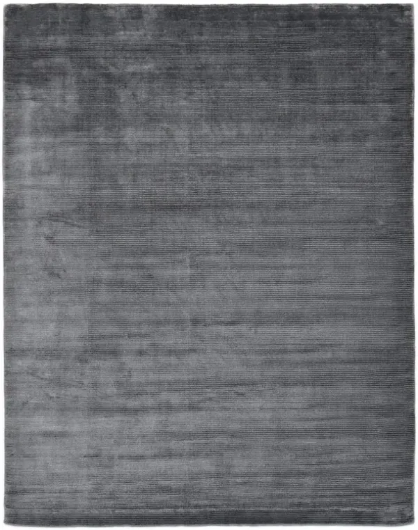 Cardi Modern Dark Grey Solid Rug - 10'x14'