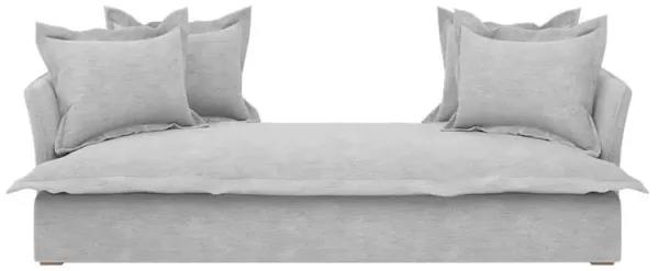 Alanna Modern Classic Portofino Grey Bedroom Bench