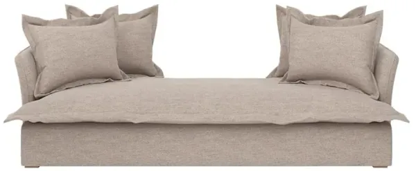 Alanna Modern Classic Ashford Flax Performance Bedroom Bench