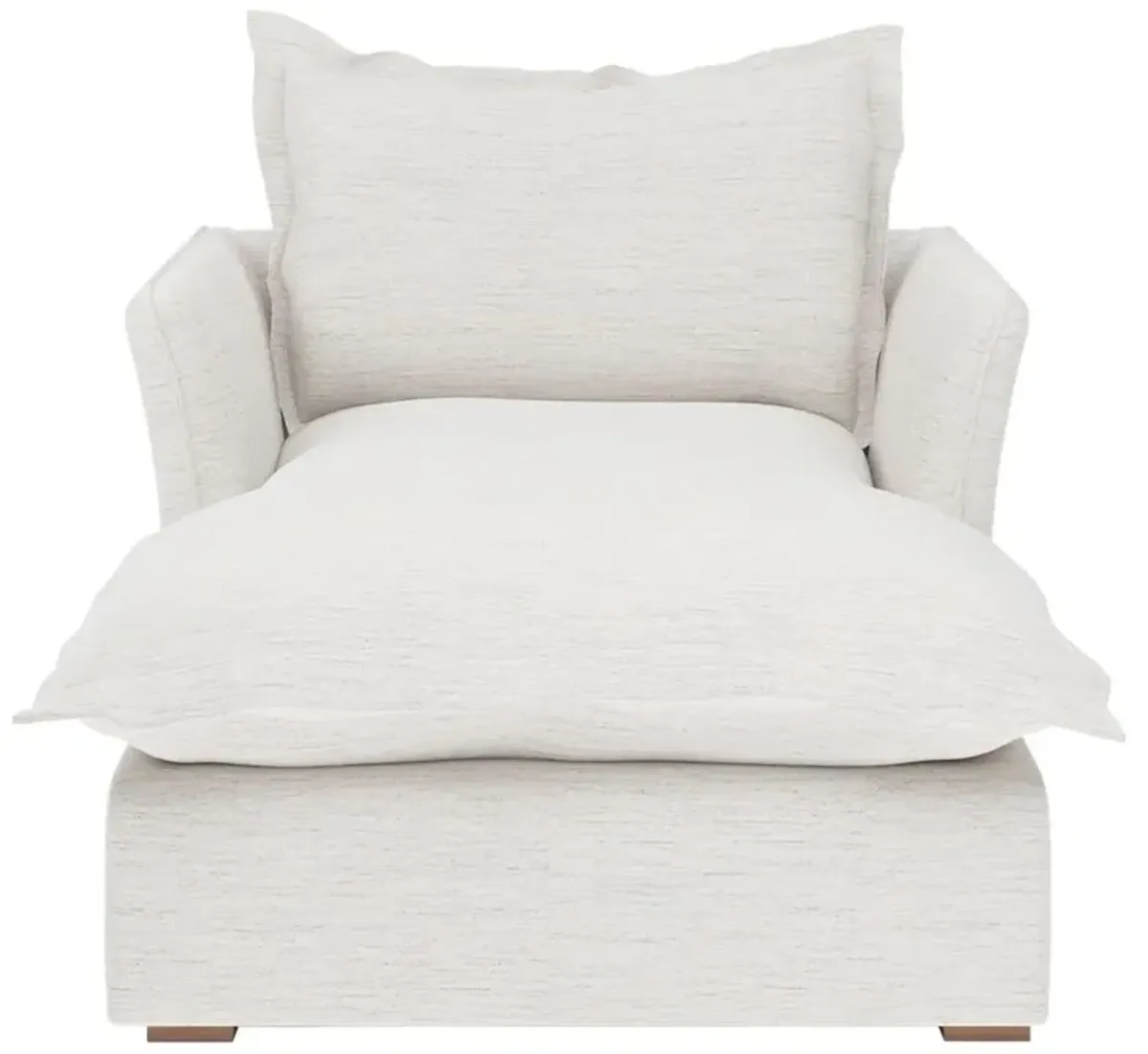 Alanna Modern Classic Ashford Cream Performance Chaise Lounge