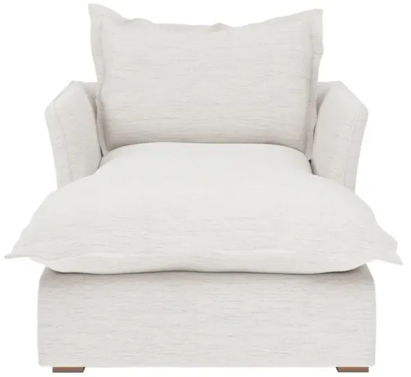 Alanna Modern Classic Ashford Cream Performance Chaise Lounge