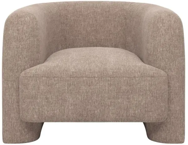 Isla Modern Classic Contessa Blush Performance Barrel Chair