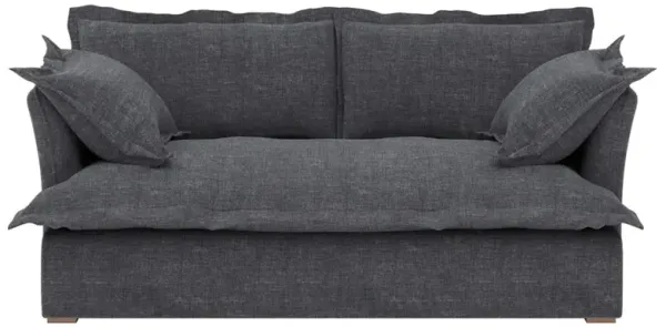 Alanna Modern Classic Braden Navy Sofa - 72"W