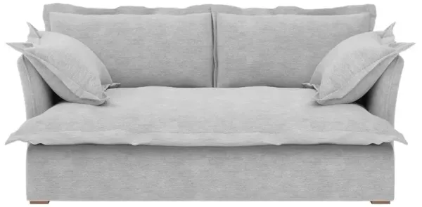 Alanna Modern Classic Portofino Grey Sofa - 72"W