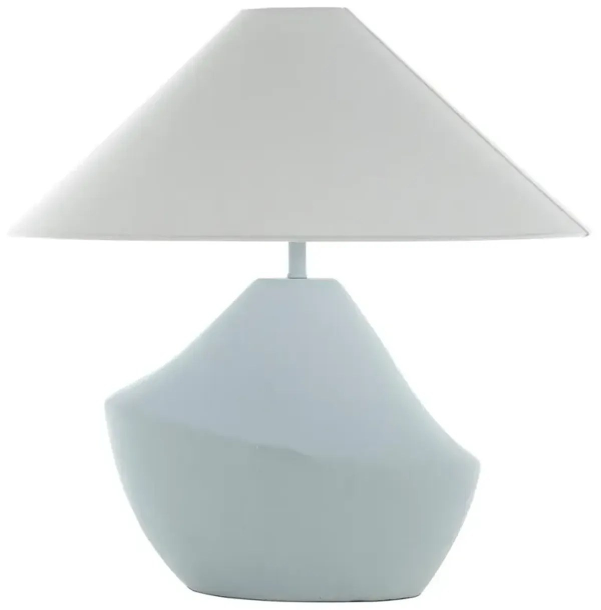 Ares Modern Classic Blue Resin Bedside Table Lamp