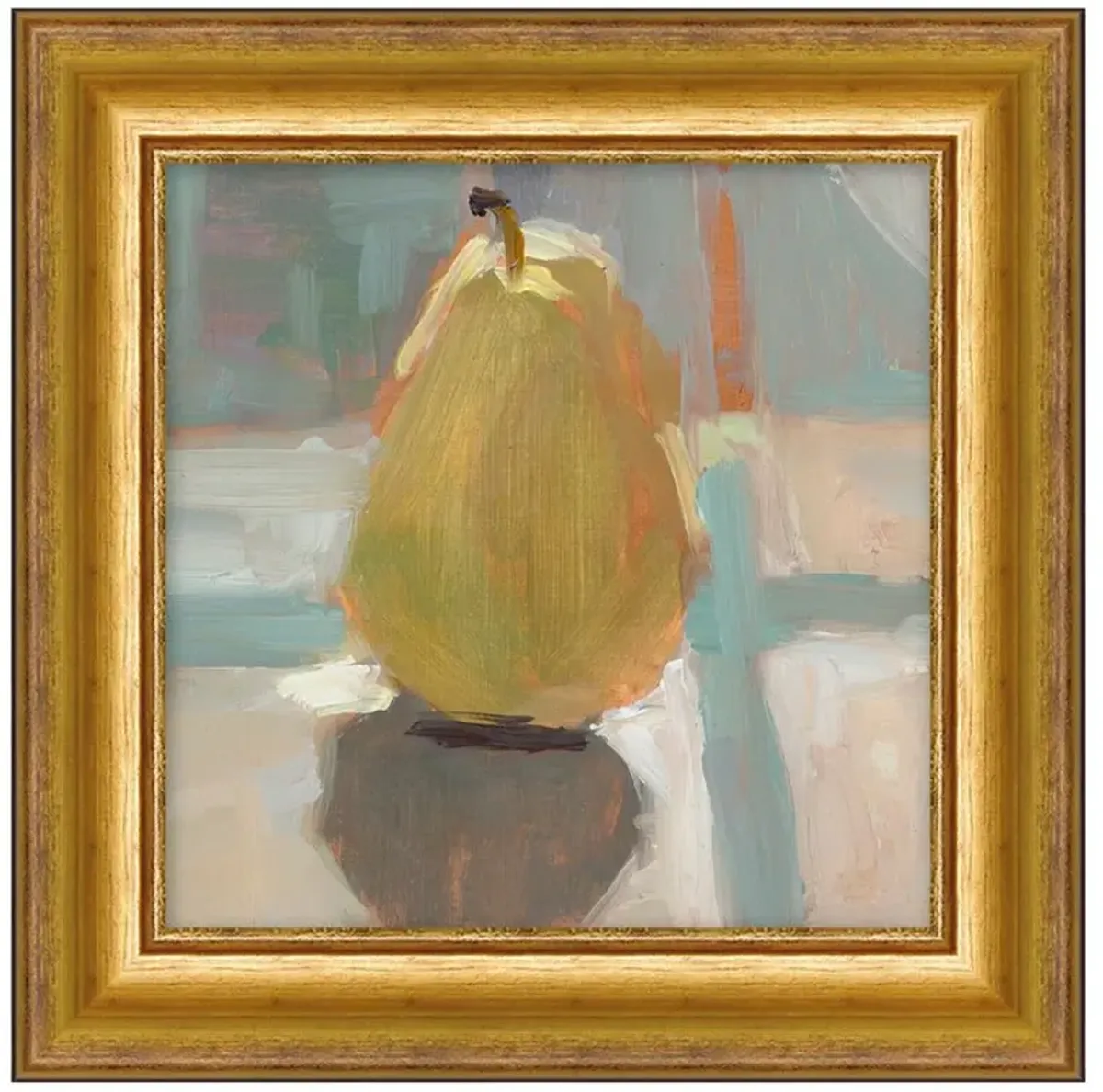 Freya French Yellow Fruit Gold Frame Painting 7 - 13x13