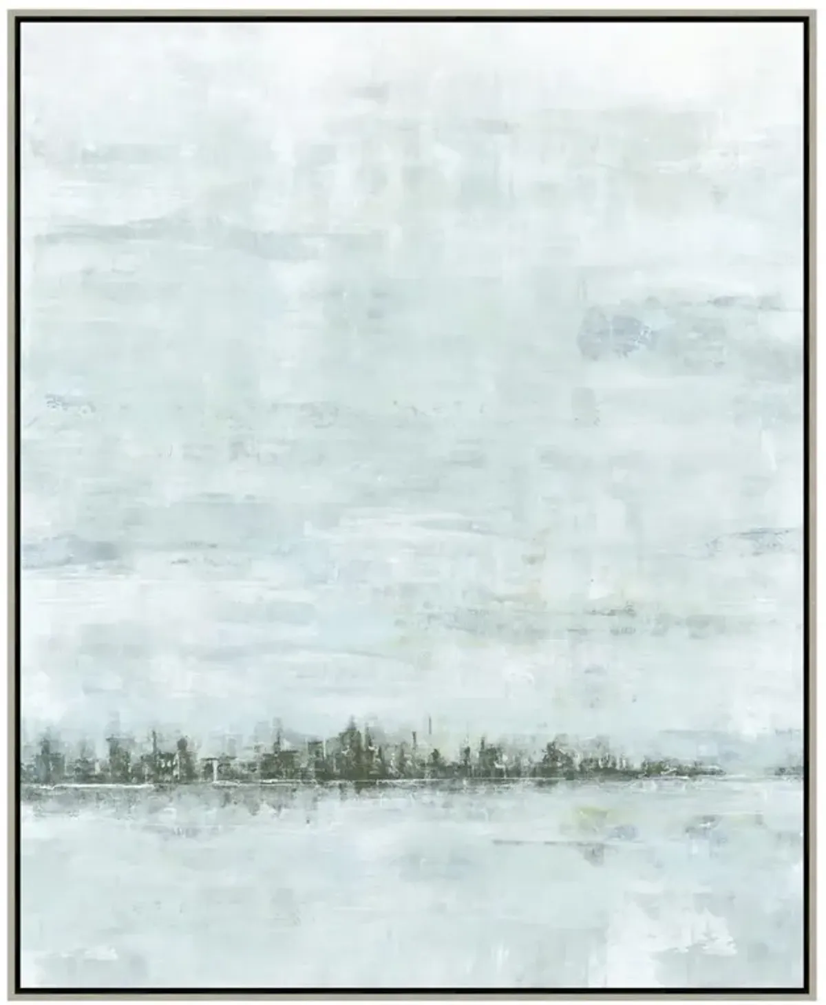 Hezzy Modern Classic The City Grey Frame Painting 2 - 38x31