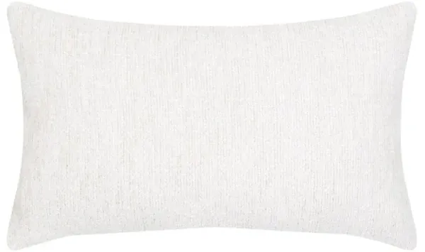 Landon Modern Classic Oyster White Indoor Outdoor Lumbar Pillow - 12x20