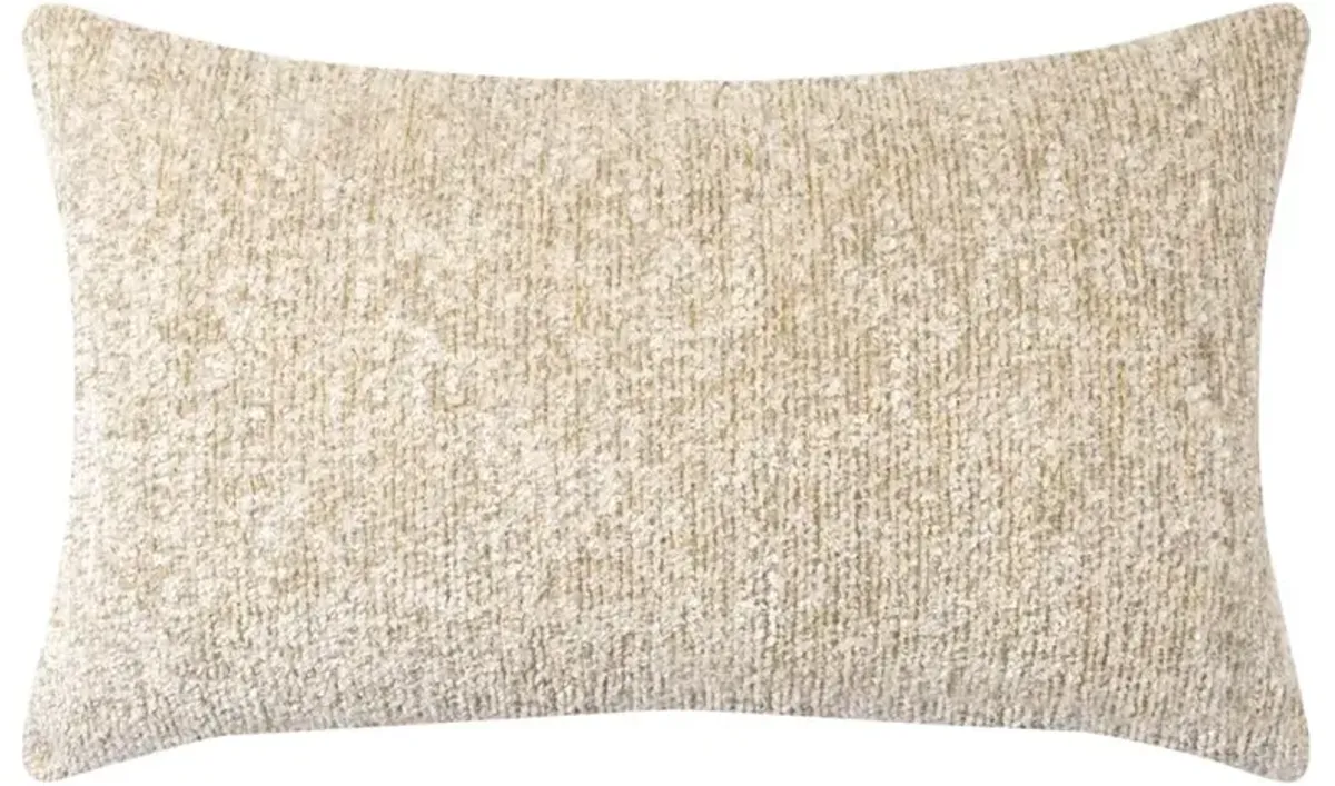 Landon Modern Classic Honey Brown Indoor Outdoor Lumbar Pillow - 12x20