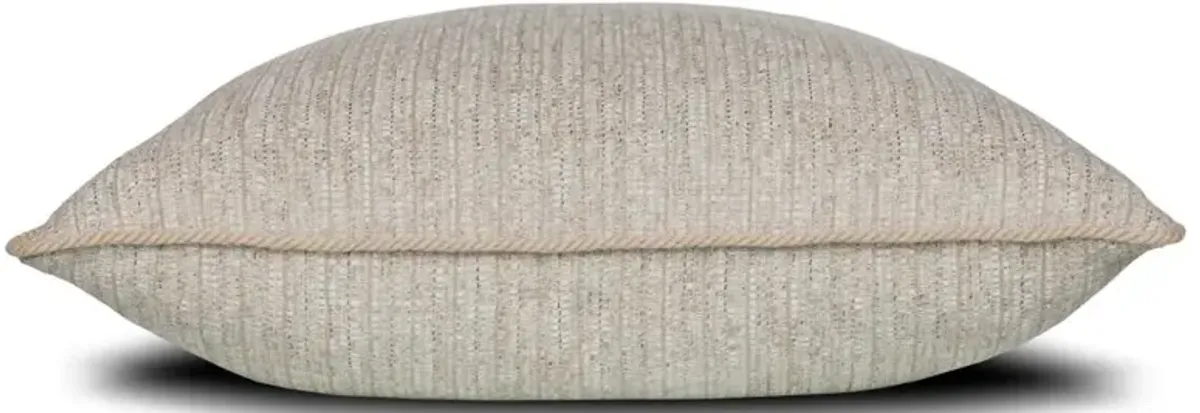 Blaine Rustic Fawn Brown Indoor Outdoor Throw Pillow - 20x20