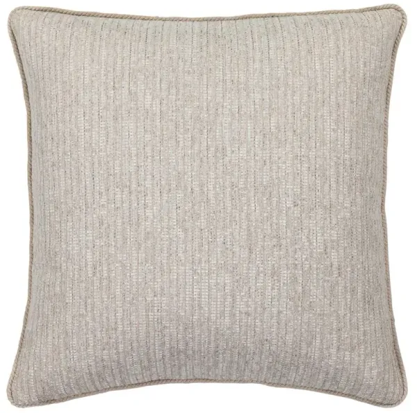 Blaine Rustic Fawn Brown Indoor Outdoor Throw Pillow - 20x20