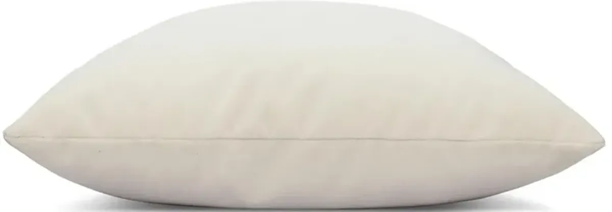 Sheena Modern Oatmeal Cream Indoor Outdoor Throw Pillow - 20x20