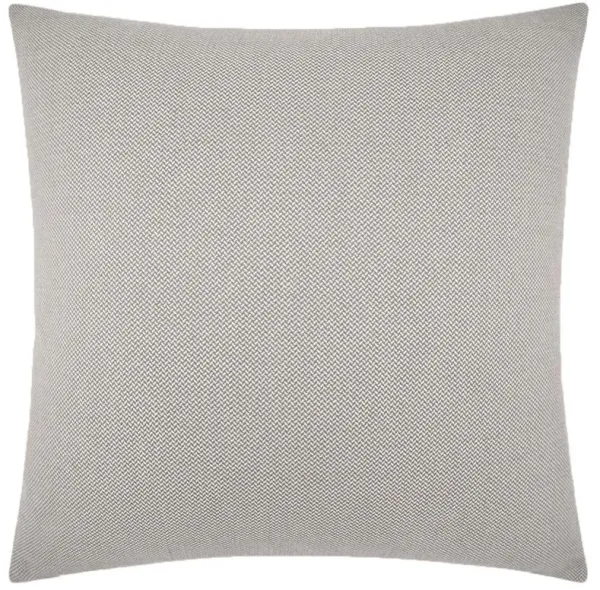 Genevieve Modern Classic Beige Decorative Indoor Outdoor Throw Pillow - 22x22
