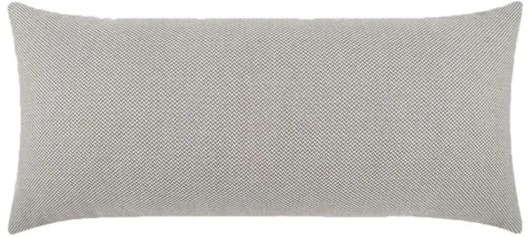 Genevieve Modern Classic Beige Decorative Indoor Outdoor Lumbar Pillow - 12x24