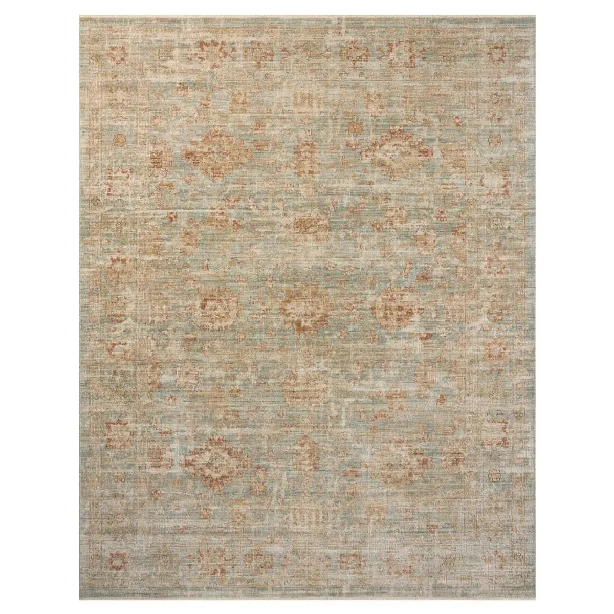 Hestia Global Bazaar Terracotta Vintage Patterned Rug - 2'5"x12'
