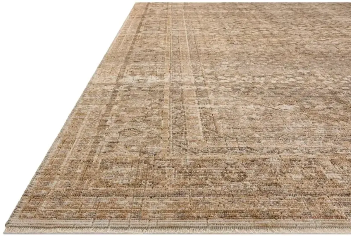 Hestia Global Bazaar Natural Vintage Patterned Rug - 13'x16'