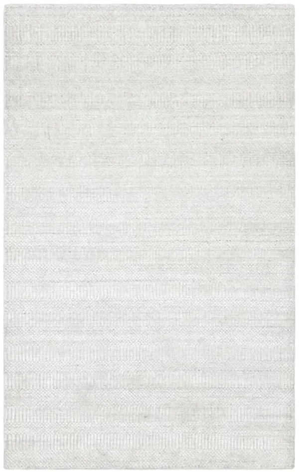 Samara Modern Classic Off White Textured Solid Rug - 8'x10'