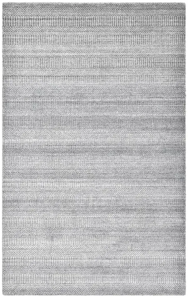 Samara Modern Classic Grey Textured Solid Rug - 9'x12'