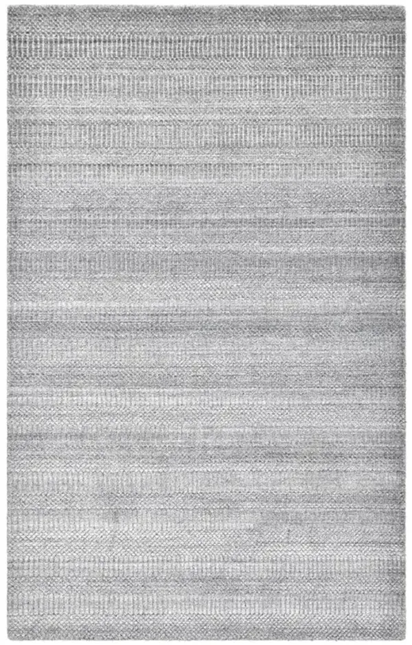 Samara Modern Classic Grey Textured Solid Rug - 5'x8'