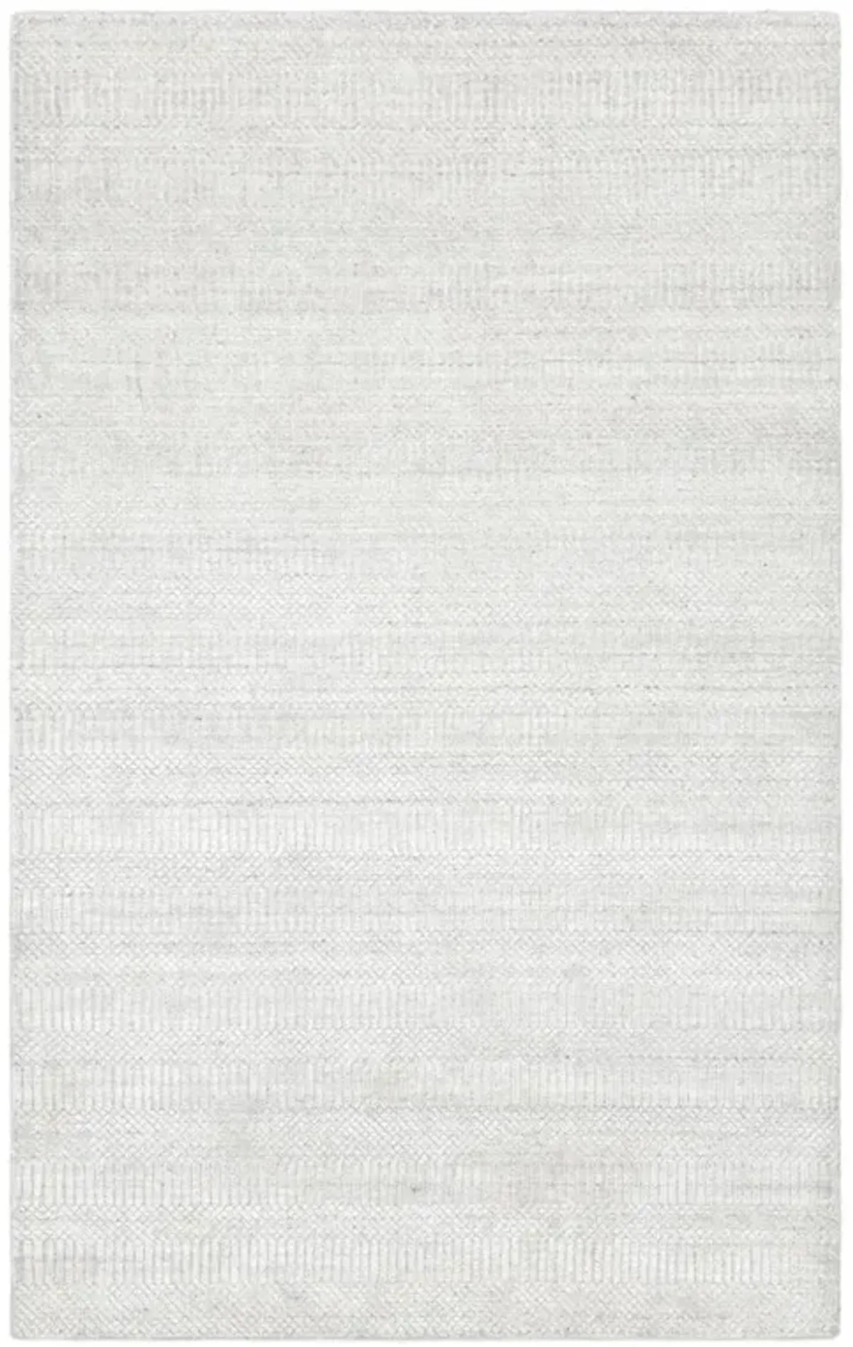 Samara Modern Classic Off White Textured Solid Rug - 5'x8'