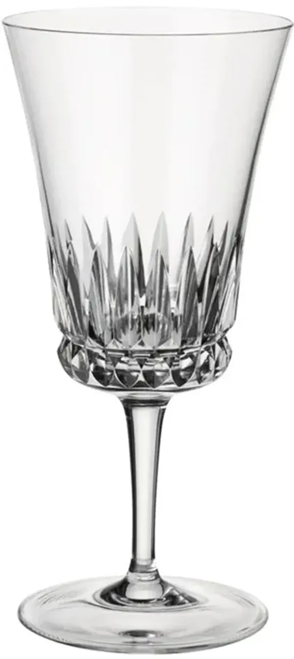 Grand Royal Hollywood Regency Crystal Glass Goblet - Set of 2