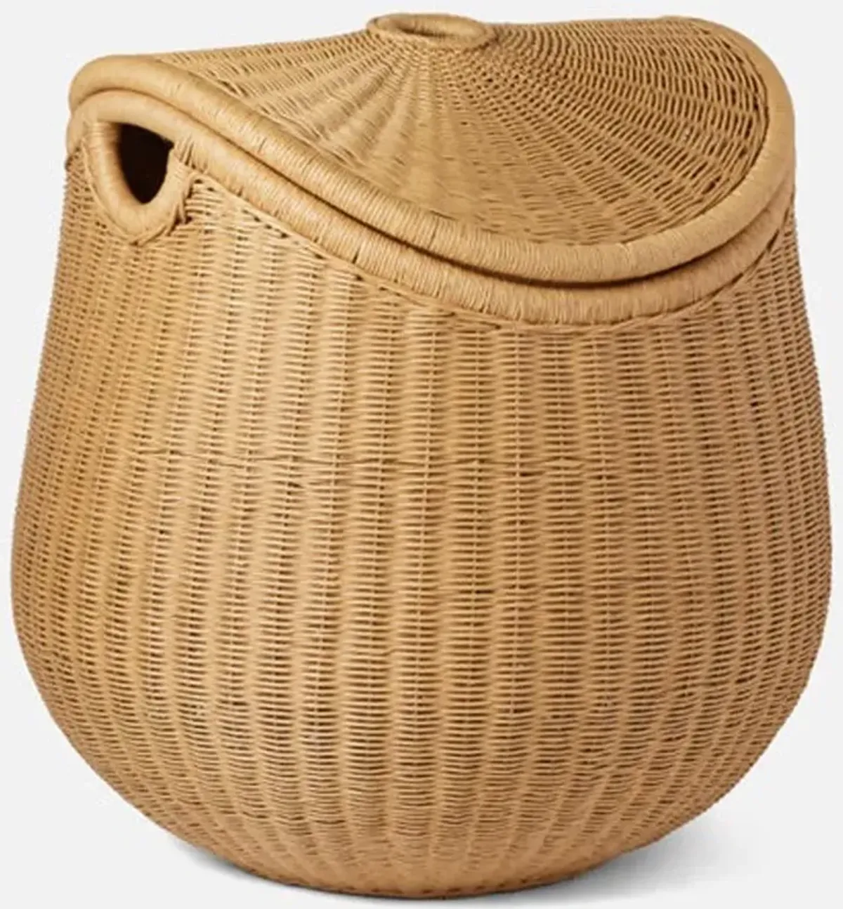 Pigeon and Poodle Kigali Coastal Beach Natural Woven Rattan Hamper