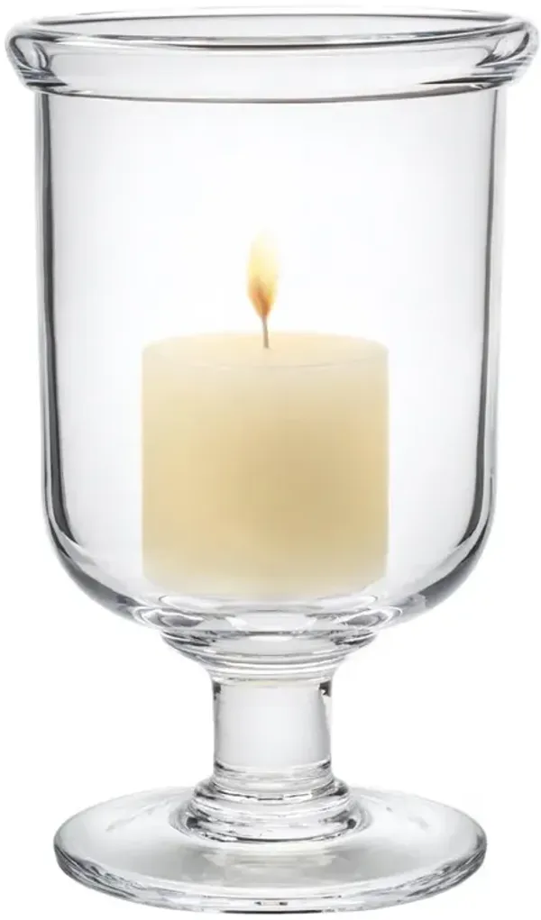 Simon Pearce Essex Modern Classic Glass Hurricane Candleholder - Medium