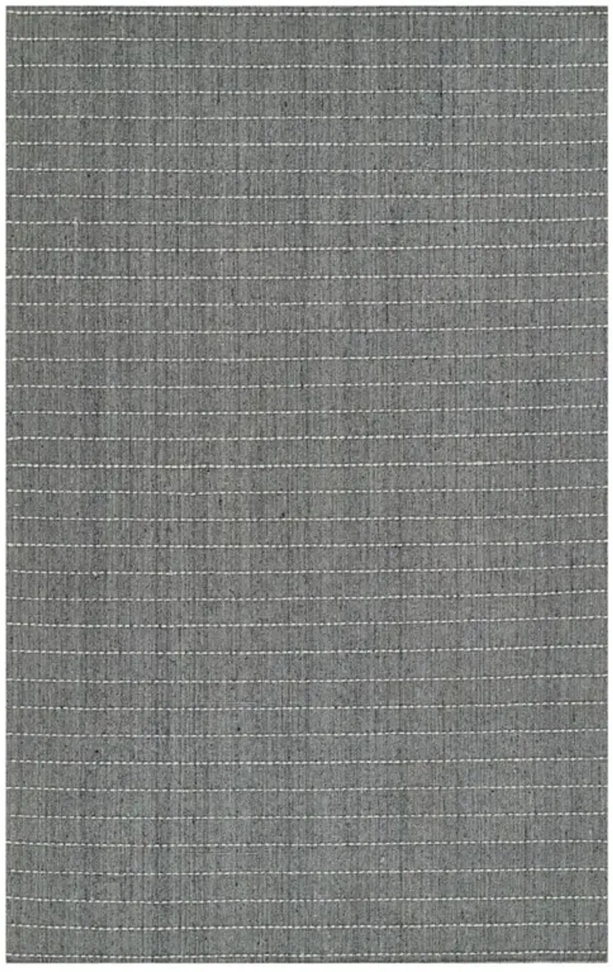 Finley Modern Classic Blue Wool Stripe Patterned Rug - 3'6"x5'6"