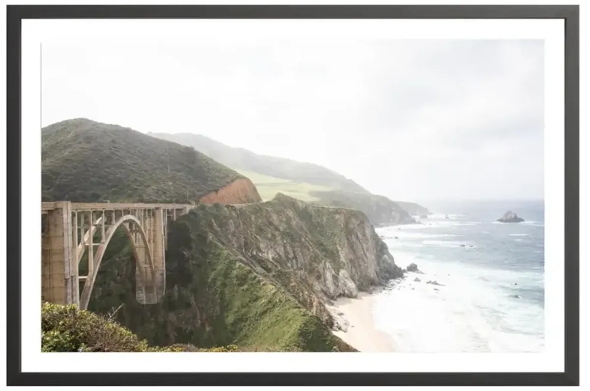 Bixby Bridge Photograph by Amanda Anderson - 28x42