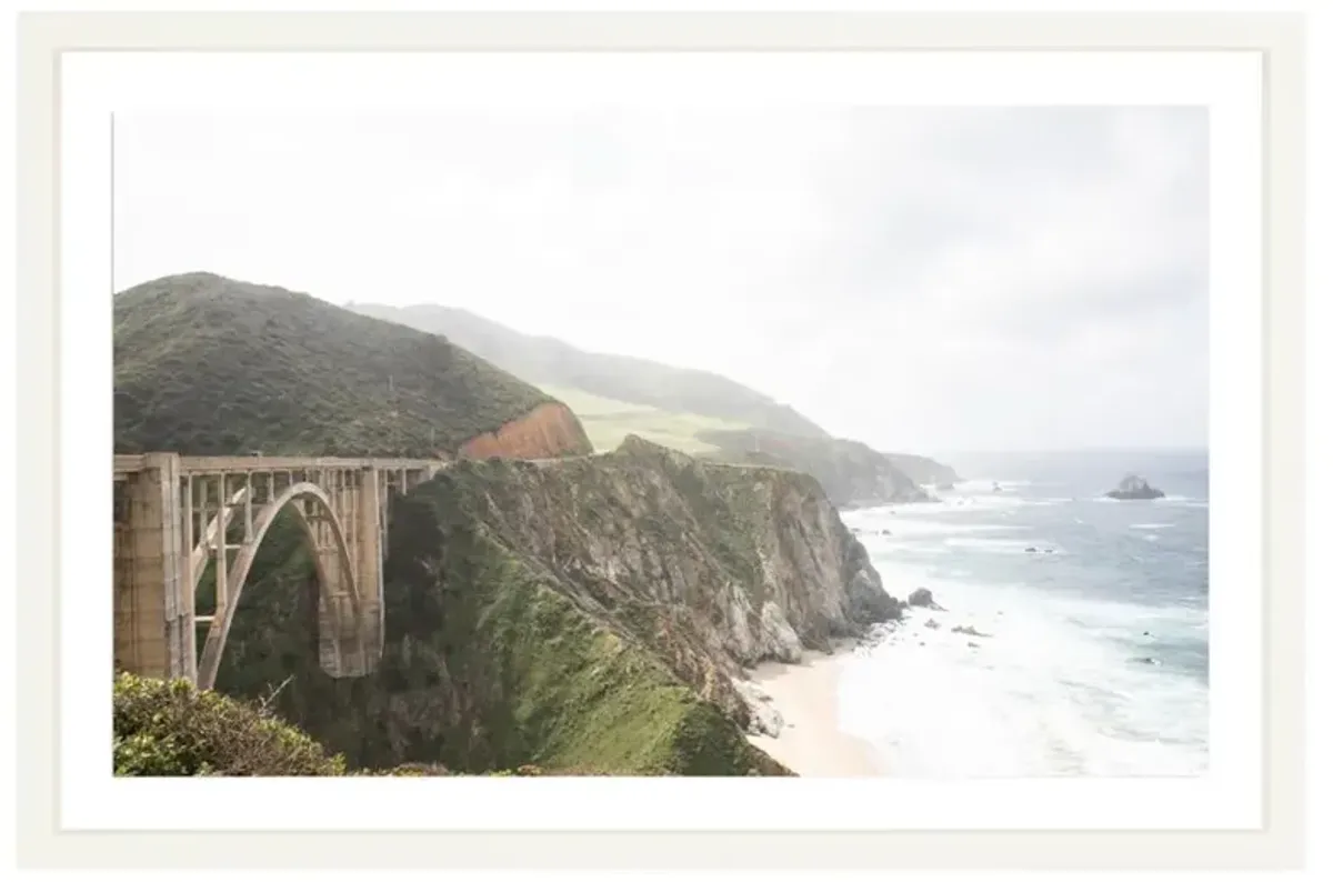 Bixby Bridge Photograph by Amanda Anderson - 24x36