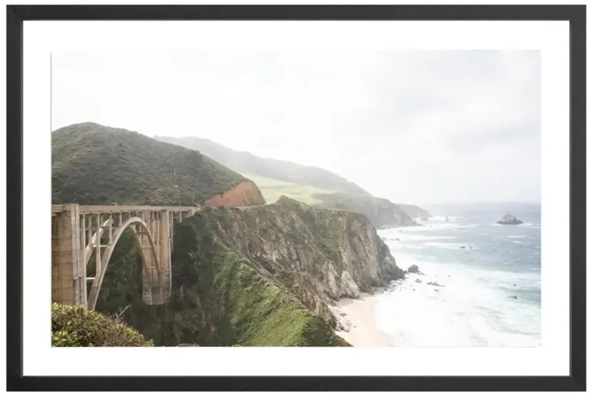 Bixby Bridge Photograph by Amanda Anderson - 20x30