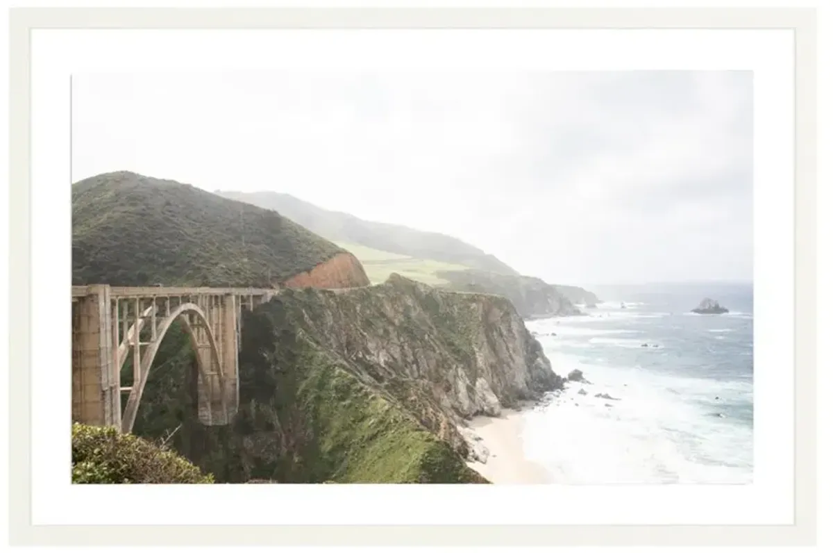 Bixby Bridge Photograph by Amanda Anderson - 20x30