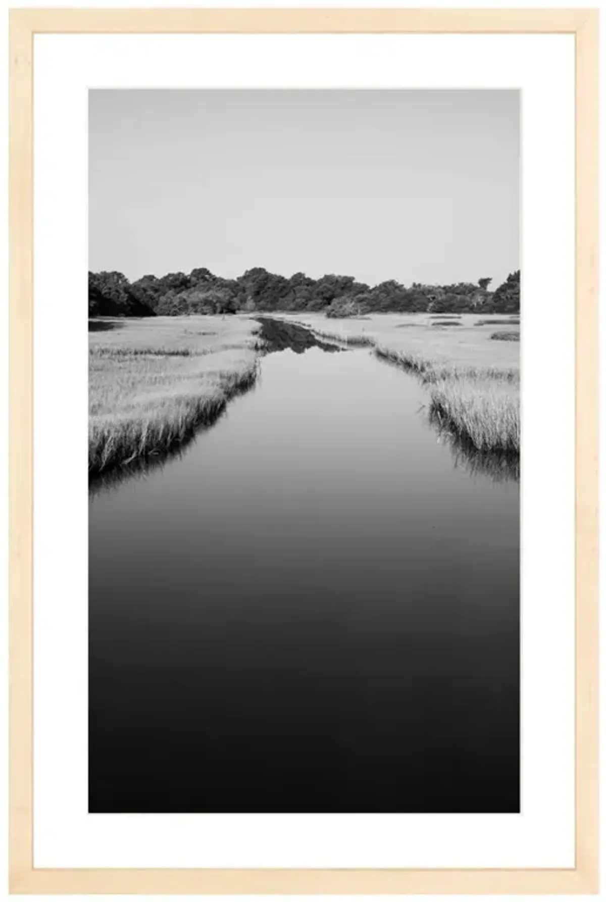 Marsh Stream Photograph by Amanda Anderson - 24x16