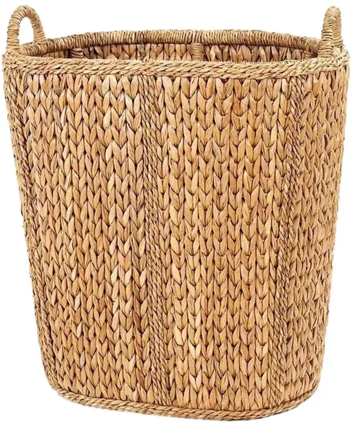 Tara Coastal Beach Natural Handwoven Rattan Manor Floor Basket