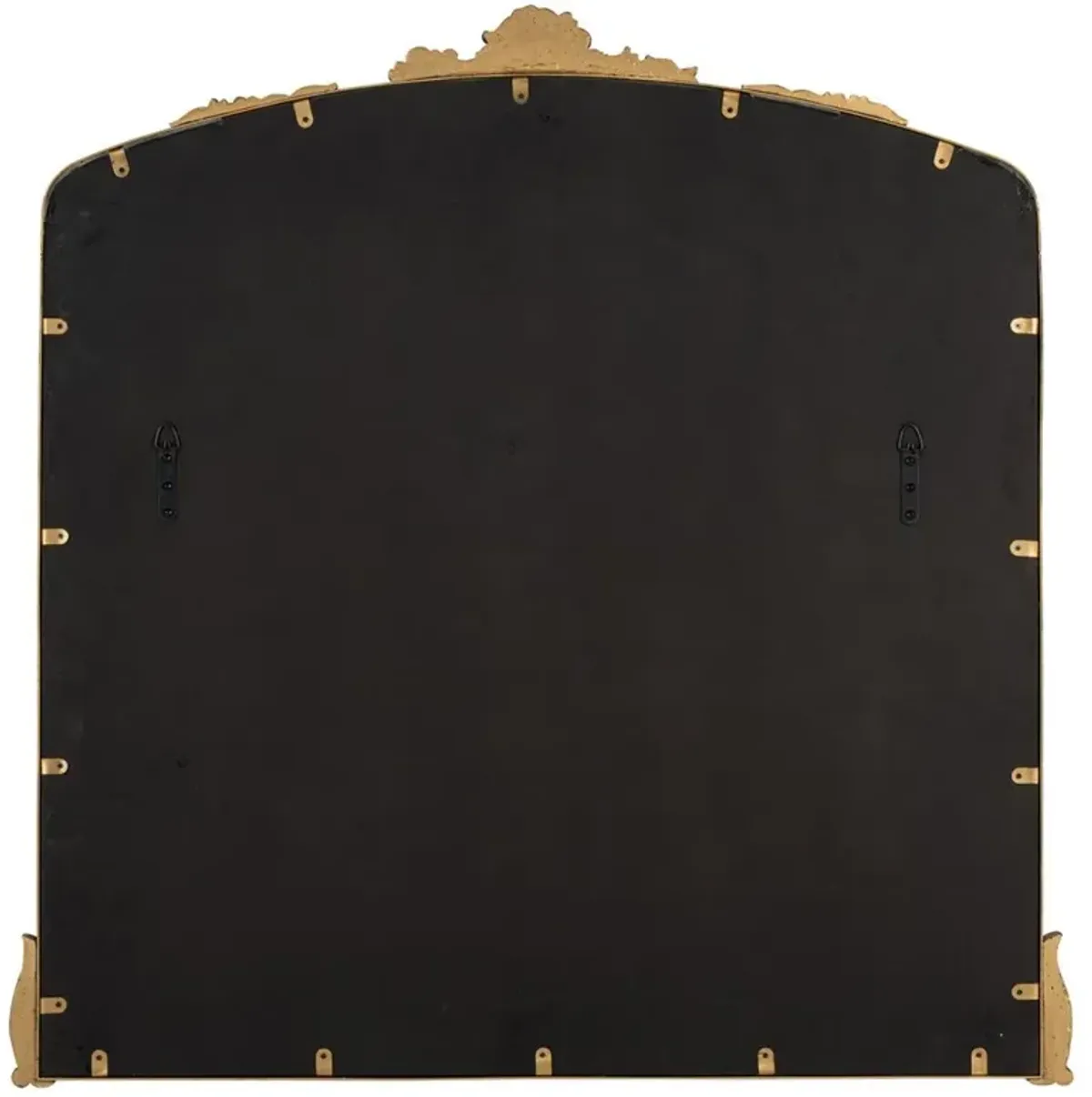 Ambrose French Country Antique Gold Metal Ornate Wall Mirror