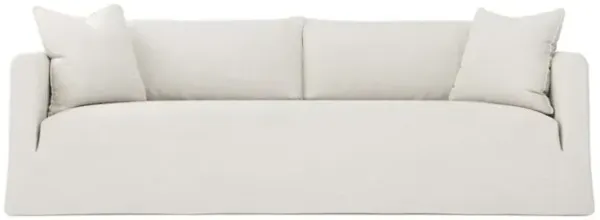 Kaoru Pearl Linen Slipcovered Sofa - 96"