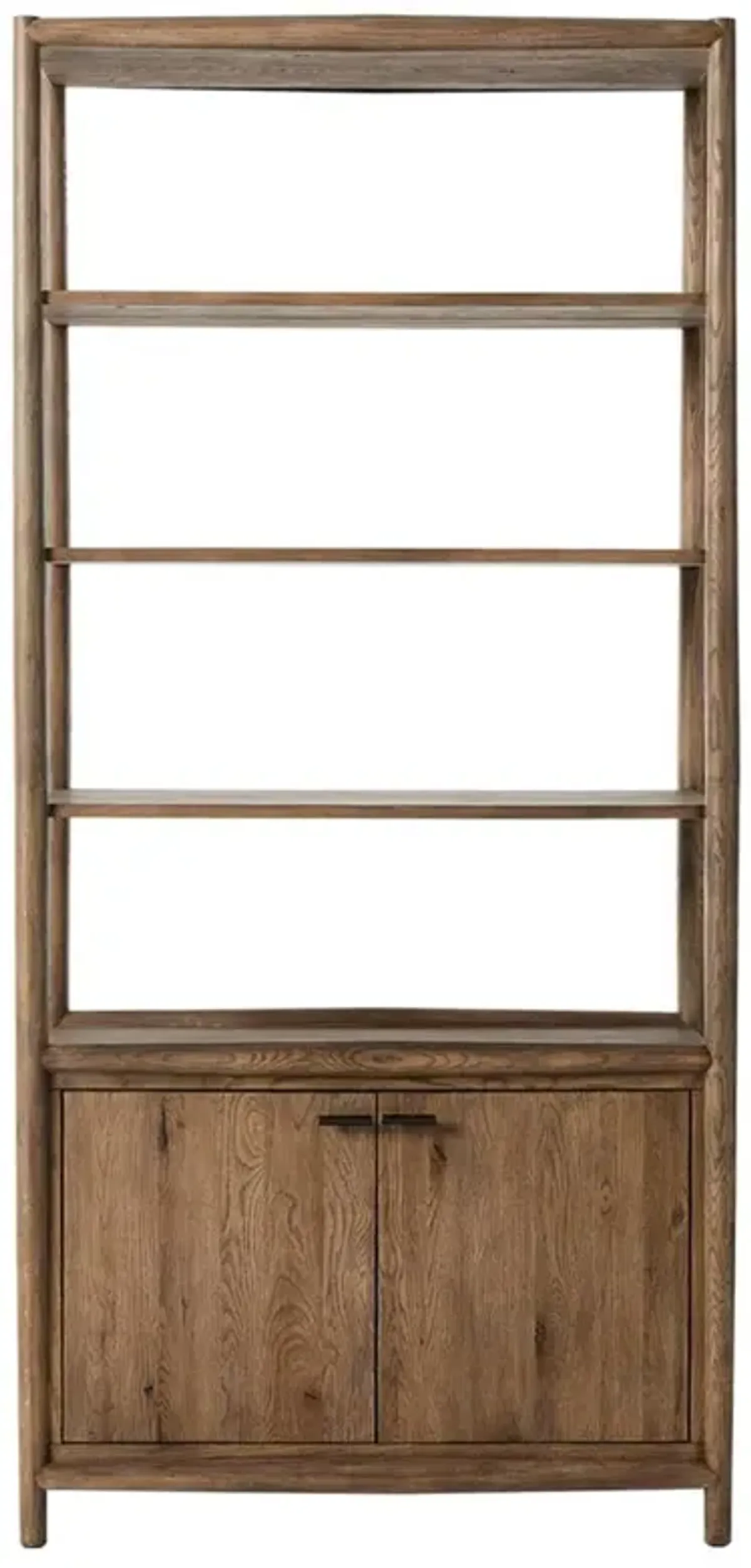 Genesis Rustic Lodge Brown Oak Bookcase