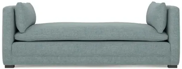 Olivia Heathered Teal Daybed