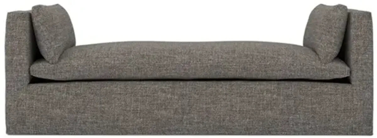 Olivia Truffle Performance Slipcovered Daybed