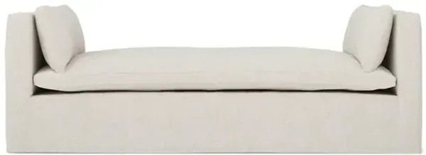 Olivia Sea Salt Performance Slipcovered Daybed