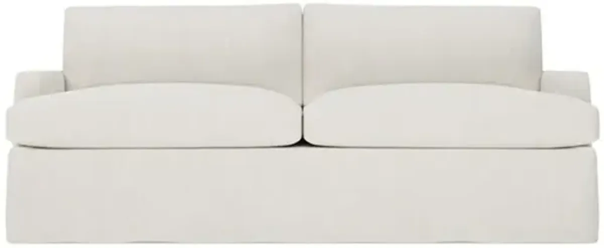 Claudie Pearl Slipcovered Sofa - 86"