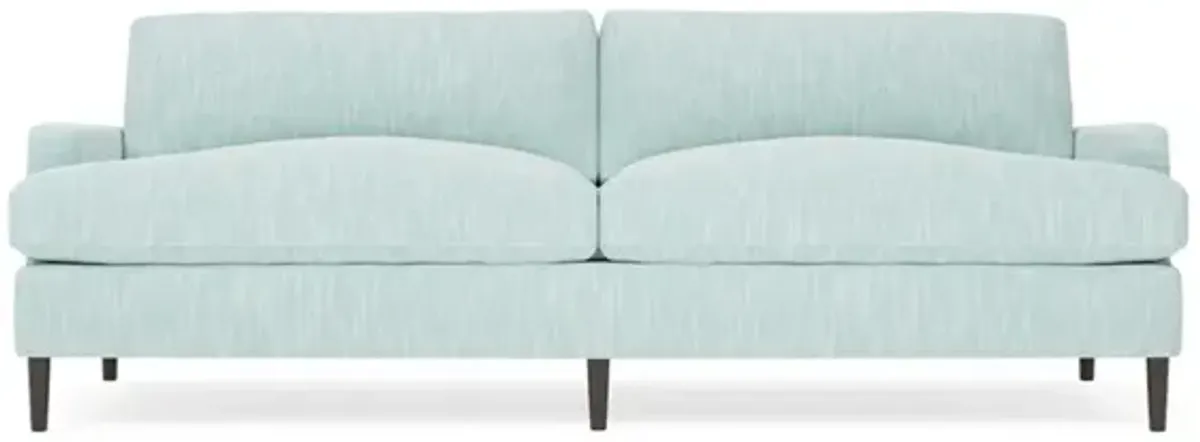 Claudie Sea Mint Performance Sofa - 96"
