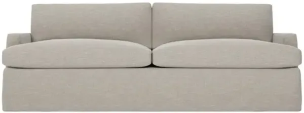 Claudie Dove Performance Slipcovered Sofa - 96"