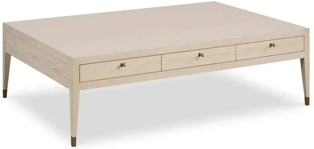 Century Lexie Modern Classic Natural Oak Rectangular Coffee Table