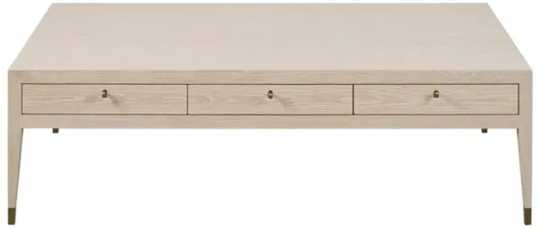 Century Lexie Modern Classic Natural Oak Rectangular Coffee Table