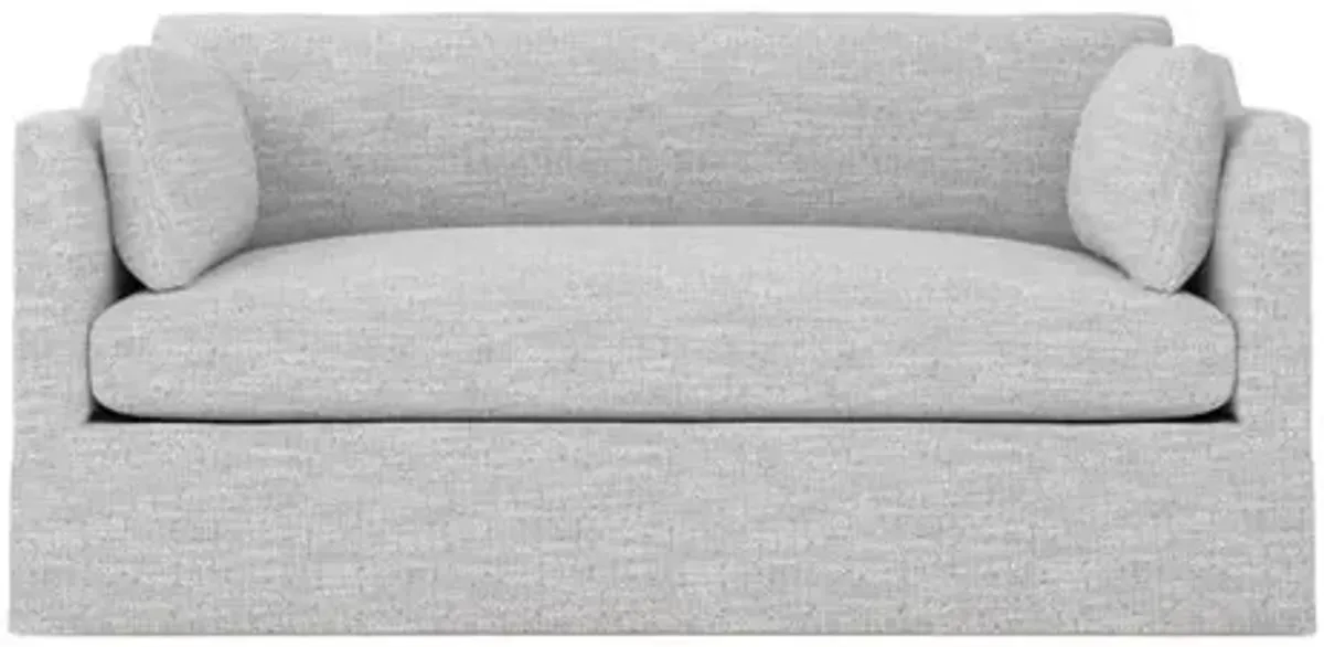 Madeline Frost Performance Slipcovered Loveseat - 71"