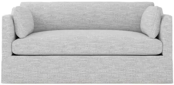 Madeline Frost Performance Slipcovered Loveseat - 71"