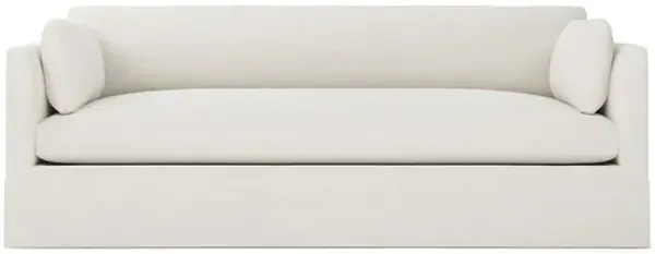 Madeline Pearl Slipcovered Sofa - 90"