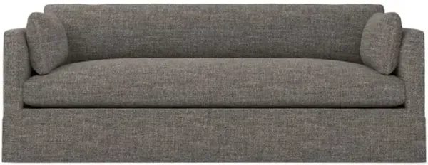 Madeline Truffle Performance Slipcovered Sofa - 90"